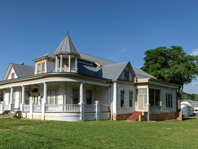 Historic coastal Victorian building
